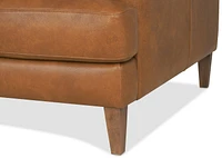 Nicolo Leather Sofa -Dutton Cinnamon