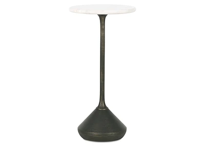 Banks Accent Table -Bronze