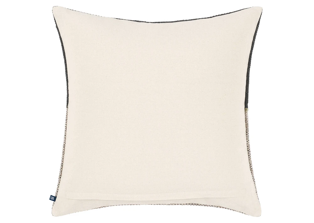 Arta Pillow 20x20 Oatmeal/Grey