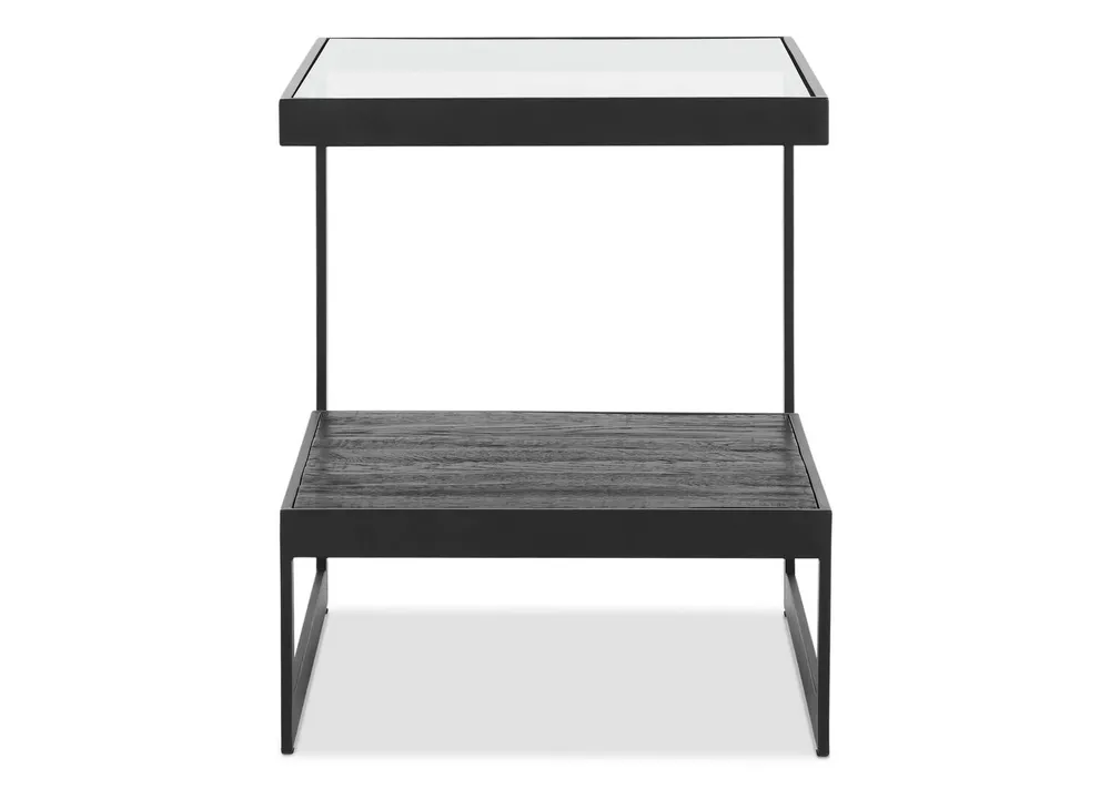 Mitchell Side Table -Oak Noir