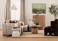 Renard Throw 50x60 Cypress/Ivory