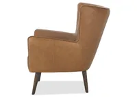 Diablo Leather Armchair -Harrod Tan