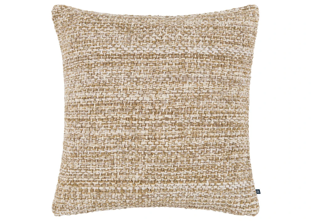 Hayes Boucle Pillow 20x20 Ivory/Mushroom