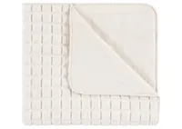 Lassen Cotton Bed Throw Oatmeal