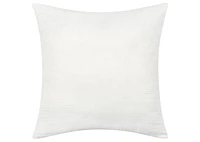 Lola Cotton Pillow 24x24 Ivory