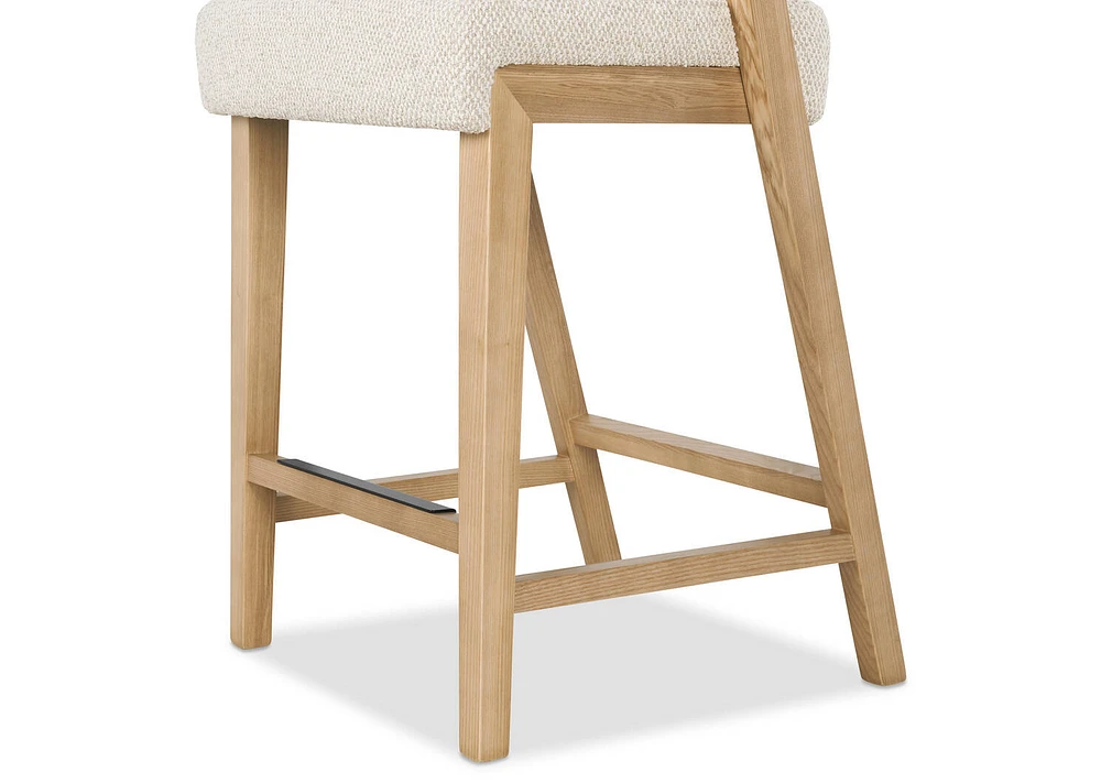 Willaby Counter Stool -Gower Linen