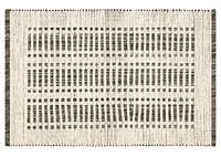 Baxter Accent Rug 24x36 Natural/Black