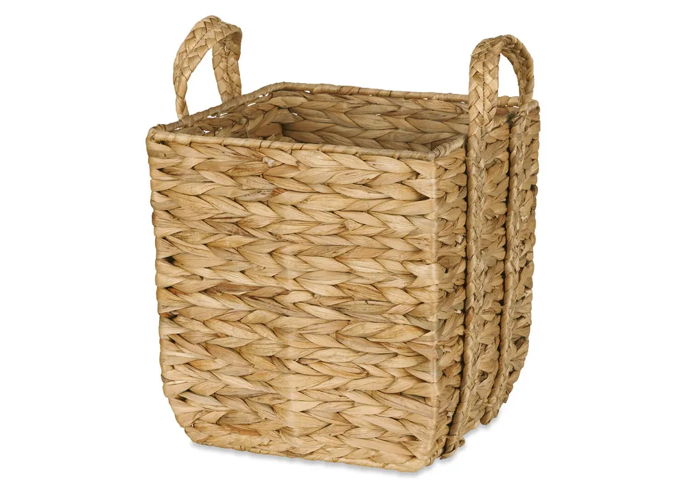 Constanza Square Basket Small Natural