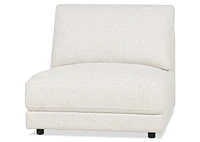 Mila Armless Chair Module -Sela Salt