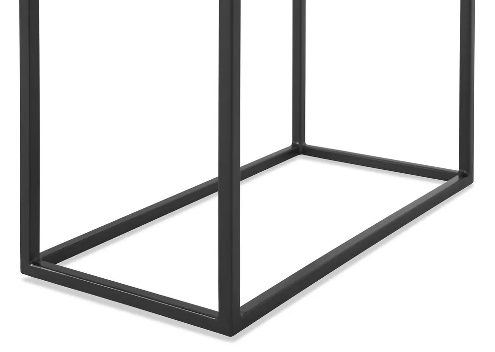 Crosby Narrow Side Table -Mango Black