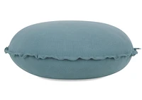 Faria Cotton Round Pillow Pond