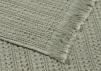 Darwin Waffle Throw Sage