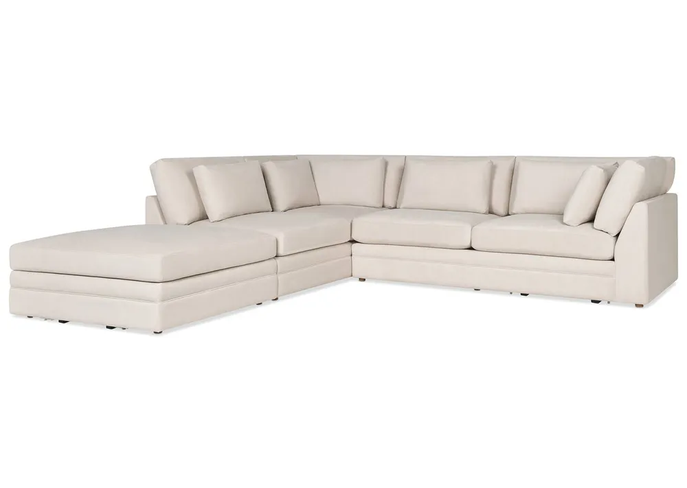 Antonio Sectional -Gilligan Cream