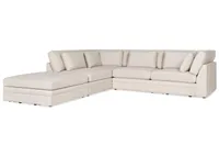 Antonio Sectional -Gilligan Cream