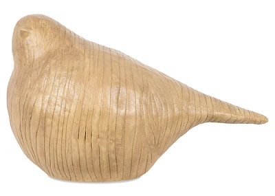 Rue Sitting Bird Decor Natural