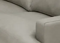 Savoy Custom Leather Loveseat