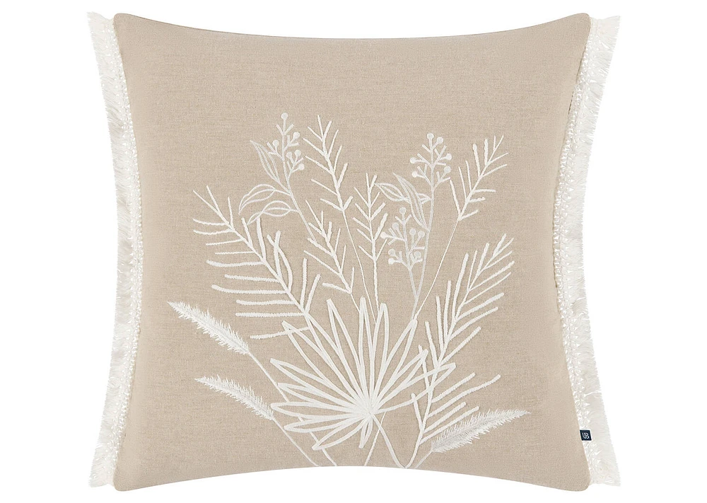 Rena Pillow 20x20 Sand/Ivory