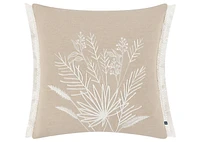 Rena Pillow 20x20 Sand/Ivory