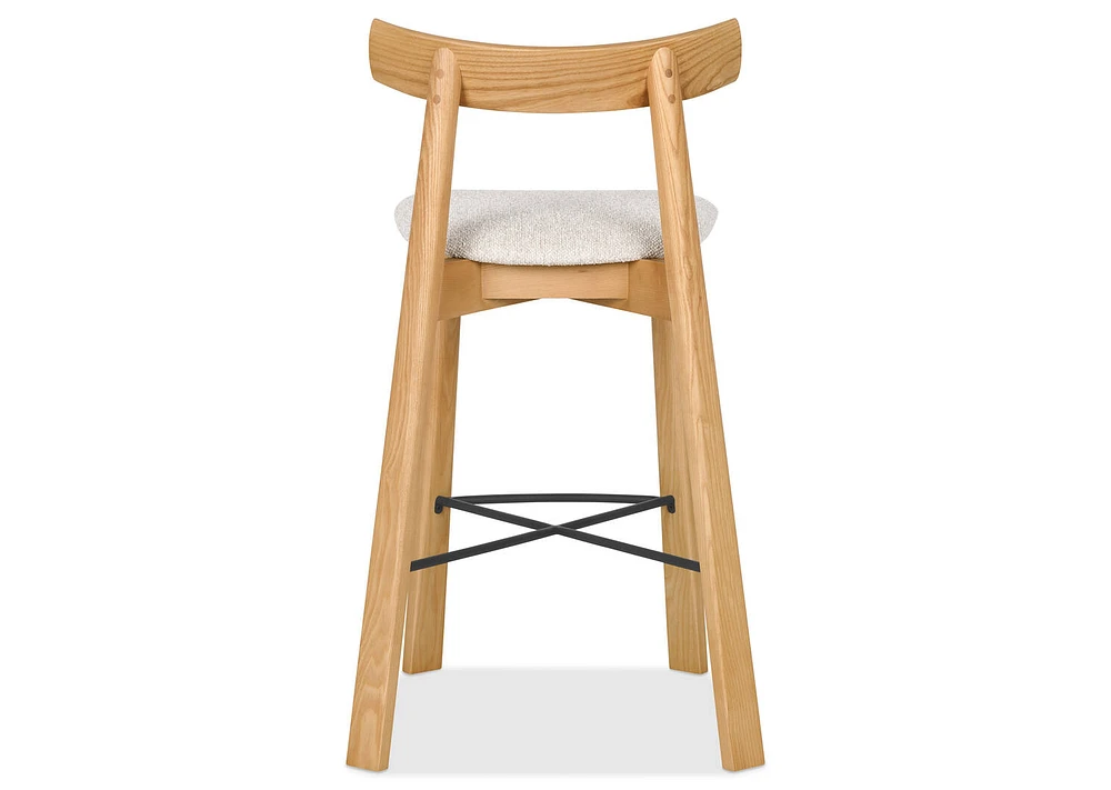 Yibo Counter Stool -Ringwald Ivory