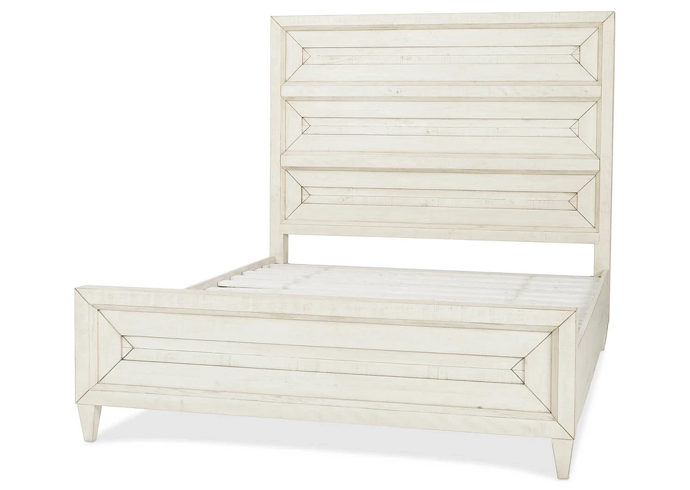 Rivera Bed -Roma Dove, QUEEN