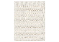 Emmons Cotton Throw Ivory