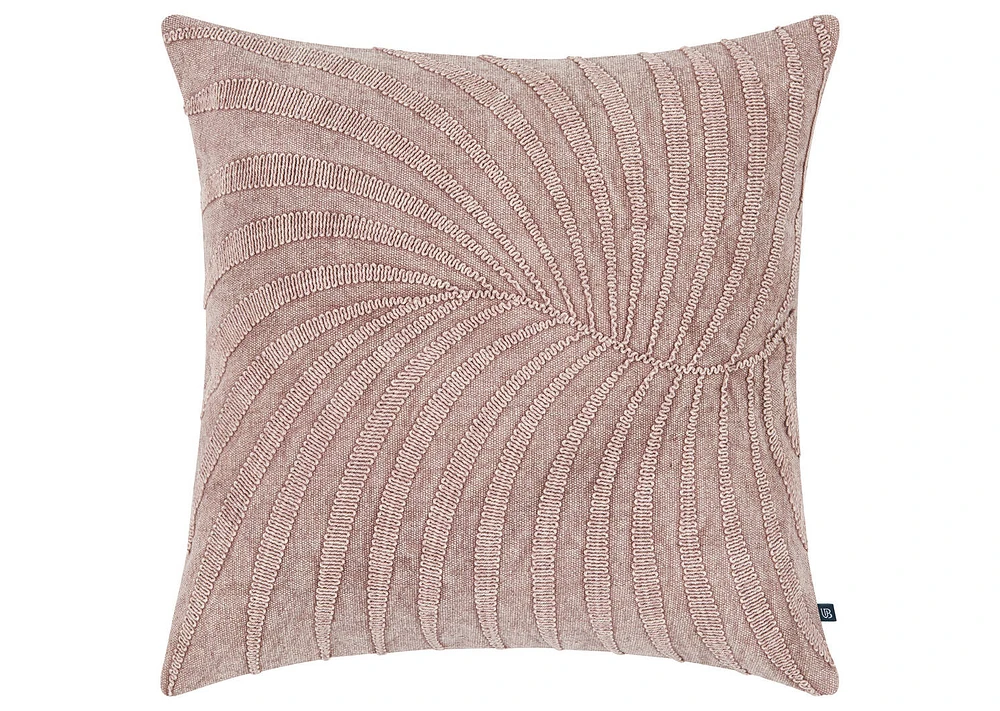 Bellamy Cotton Pillow 20x20 Pink Dust