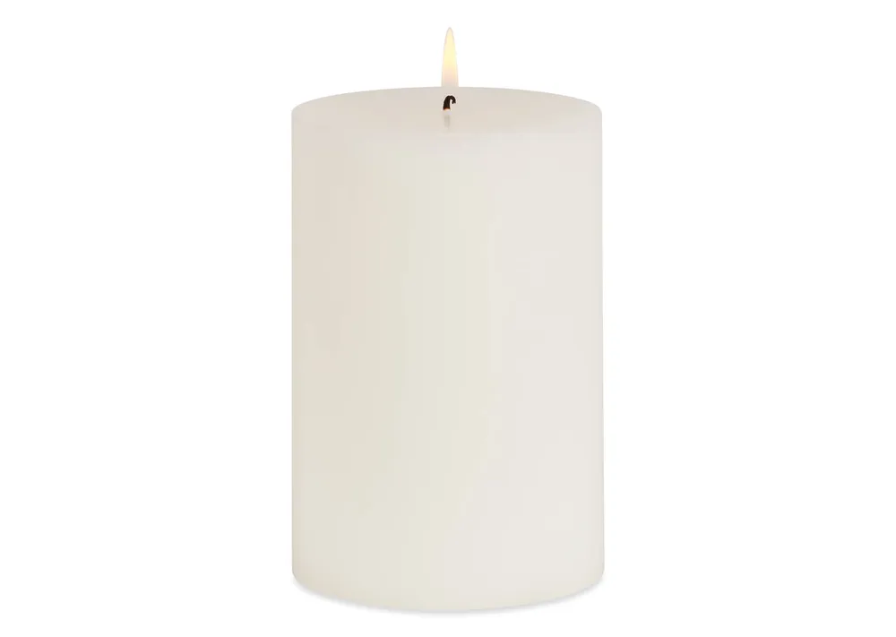 Cassa Candle 4x6 White Unscented