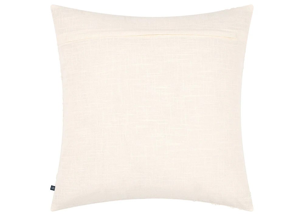 Gemma Cotton Pillow 20x20 Ivory