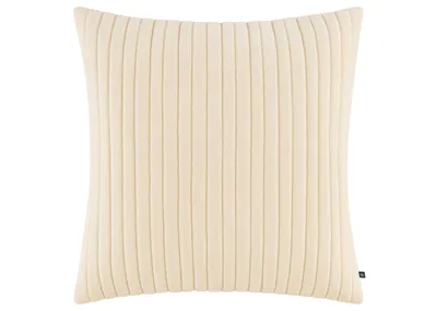 Cowley Velvet Pillow 20x20 Ivory