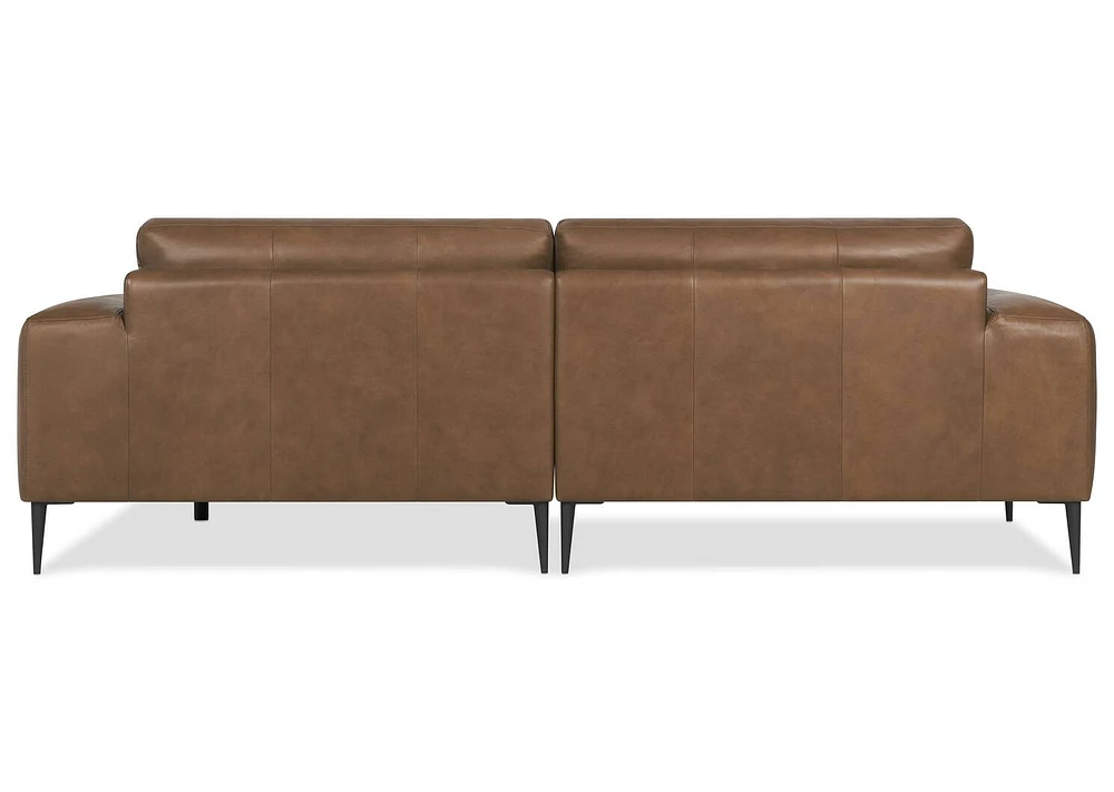 Scotley Lea Sofa Chaise RCF -Leo Mocha