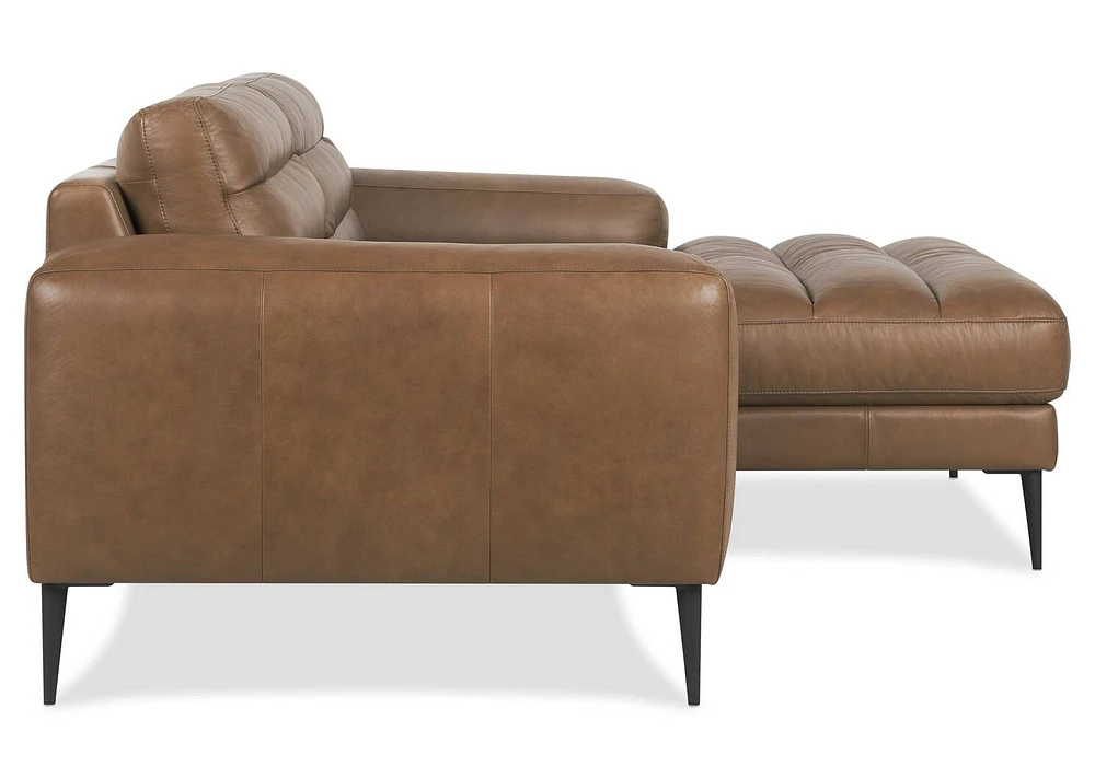 Scotley Lea Sofa Chaise RCF -Leo Mocha