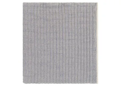 Crestview Cotton Throw Blue