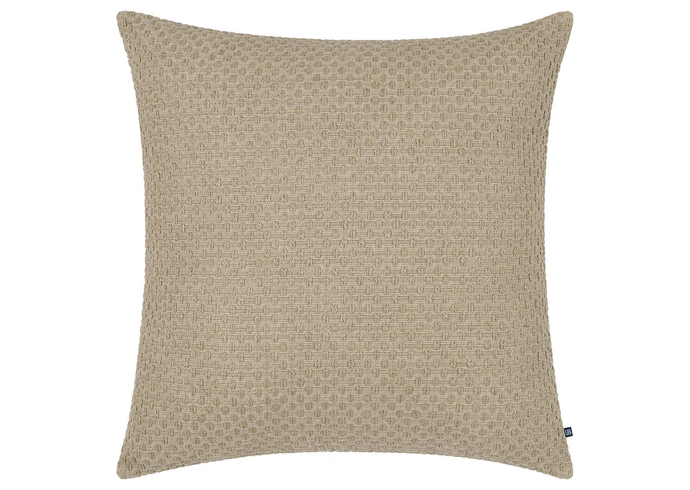 Chiara Cotton Pillow 24x24 Savanna