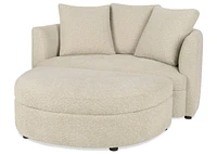 Alma Storage Ottoman -Cali Taupe