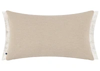 Rena Pillow 14x24 Sand/Ivory