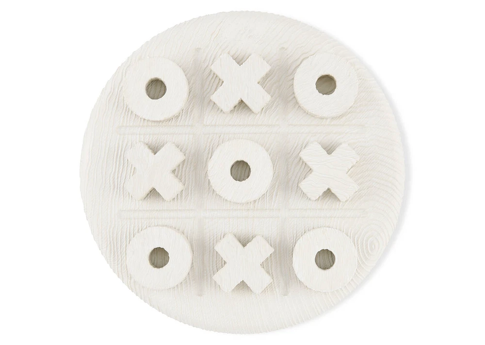 XO Tic Tac Toe Game White