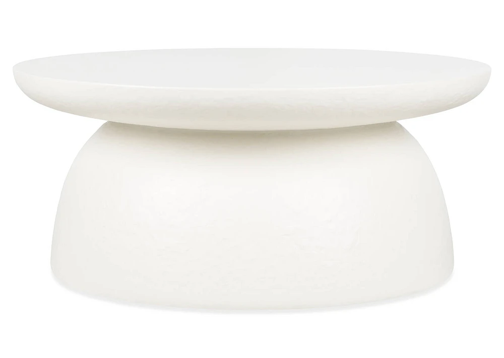 Oram Coffee Table 36" -Plaster