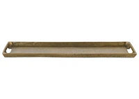 Jamie Narrow Tray Antiqued Brass