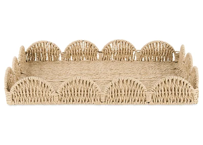 Elodie Scalloped Tray