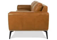 Alton Leather Sofa -Mira Cognac