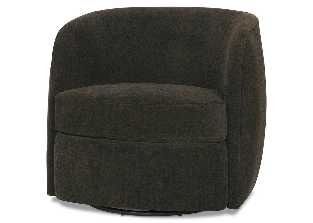 Viola Swivel Chair -Nirvana Espresso