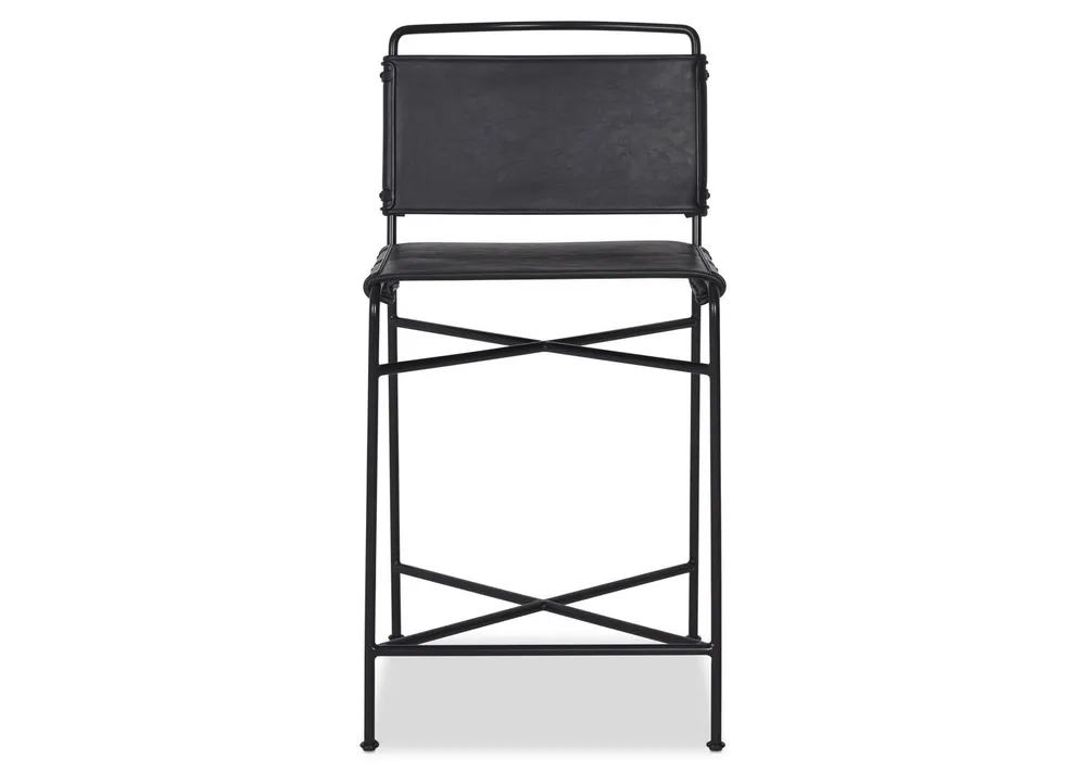 Emmory Counter Stool -Como Black