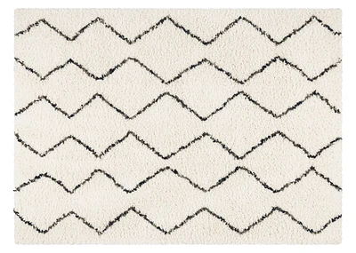 Sloane Rug 63x90 Ivory/Black