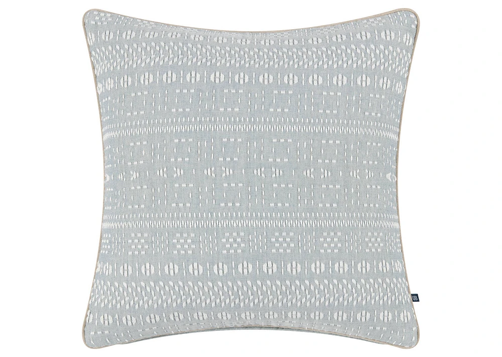 Thalia Cotton Pillow 20x20 Blue