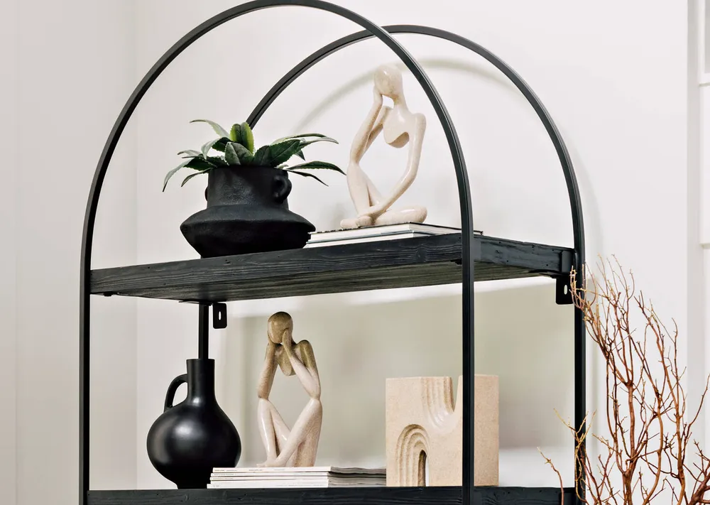 Kamari Bookshelf -Virtuo Caviar