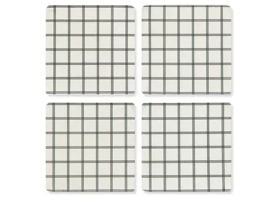 Windowpane Coaster Set