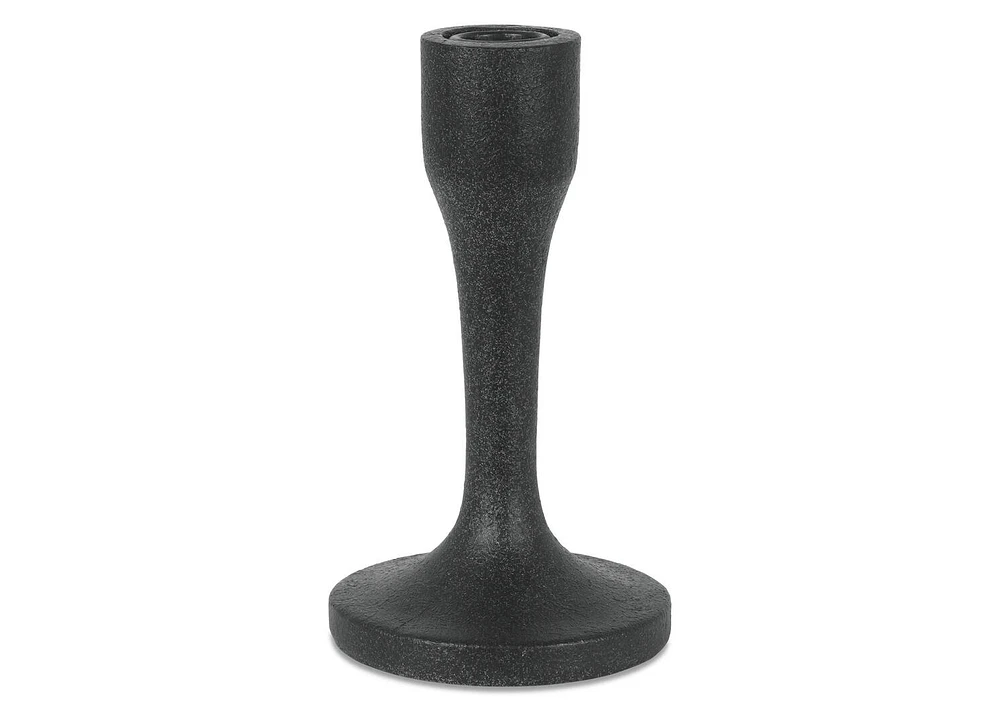 Baffin Candle Holder Short Black