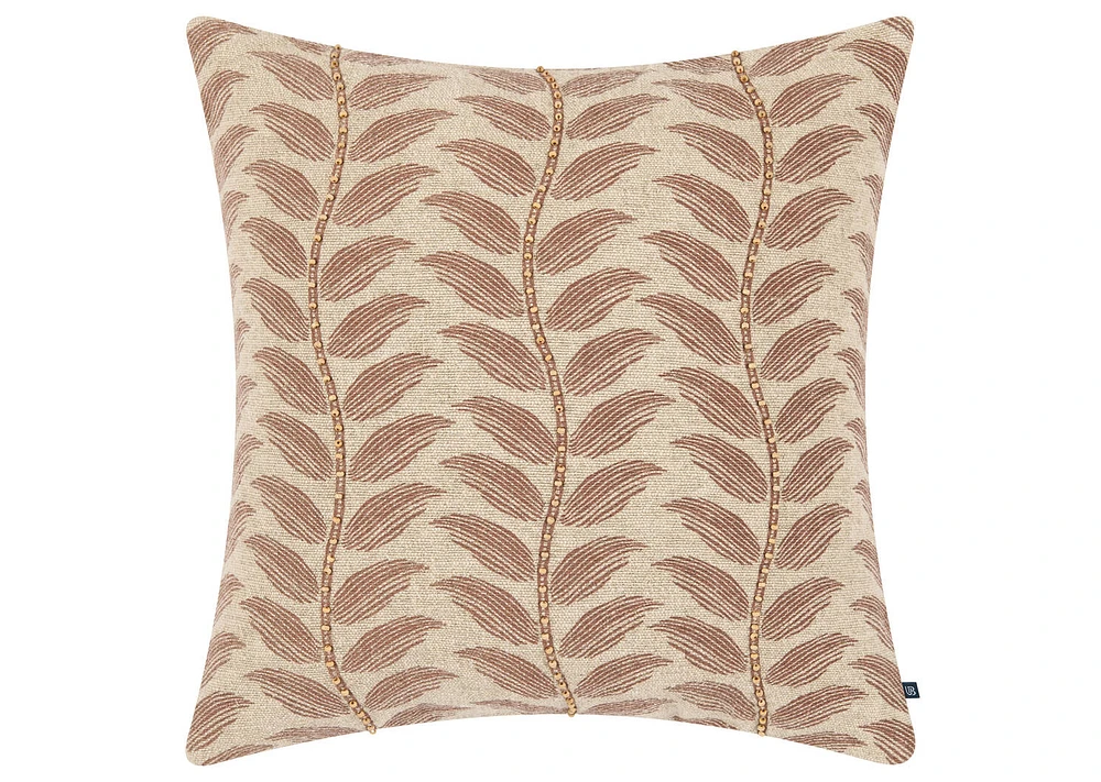 Katia Cotton Pillow 20x20 Savanna/Carame