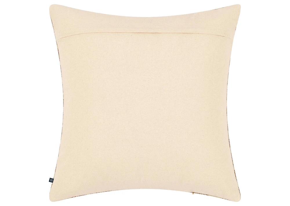 Katia Cotton Pillow 20x20 Savanna/Carame