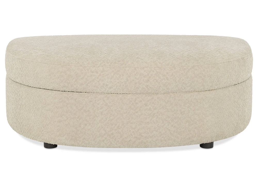Alma Storage Ottoman -Cali Taupe